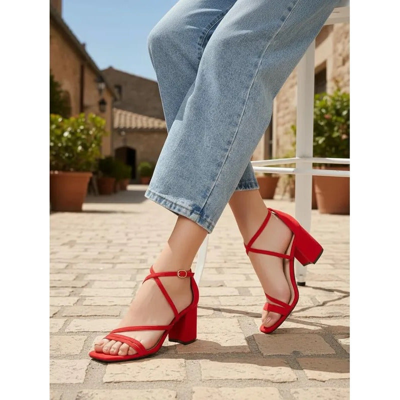 Modelo Mila 6 cms Talla Grande