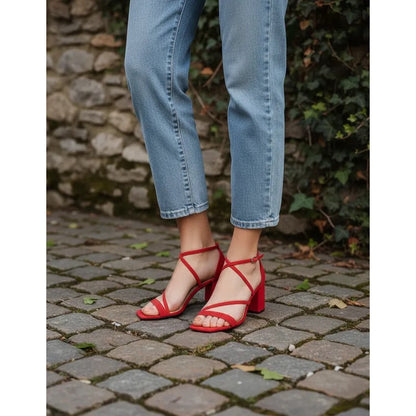 Modelo Mila 6 cms Talla Grande