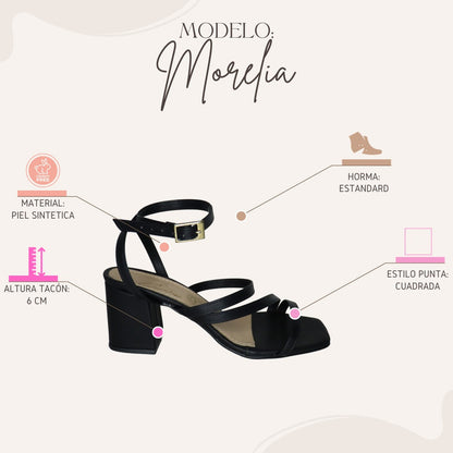 Modelo Morelia 6 cm Tallas Grandes