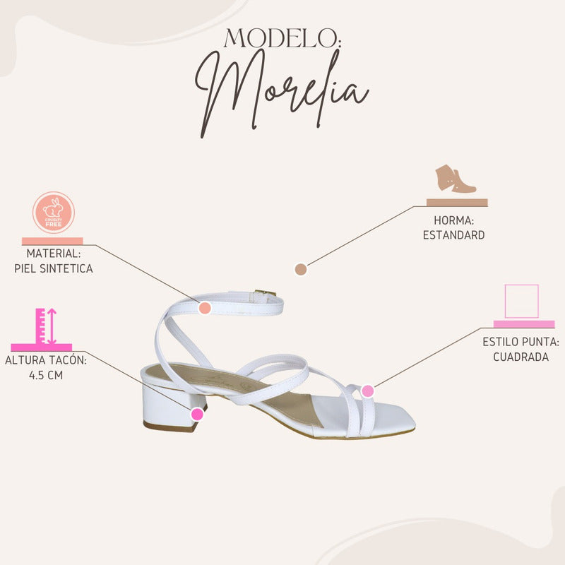 Modelo Morelia 4.5 Cm Talla Grande