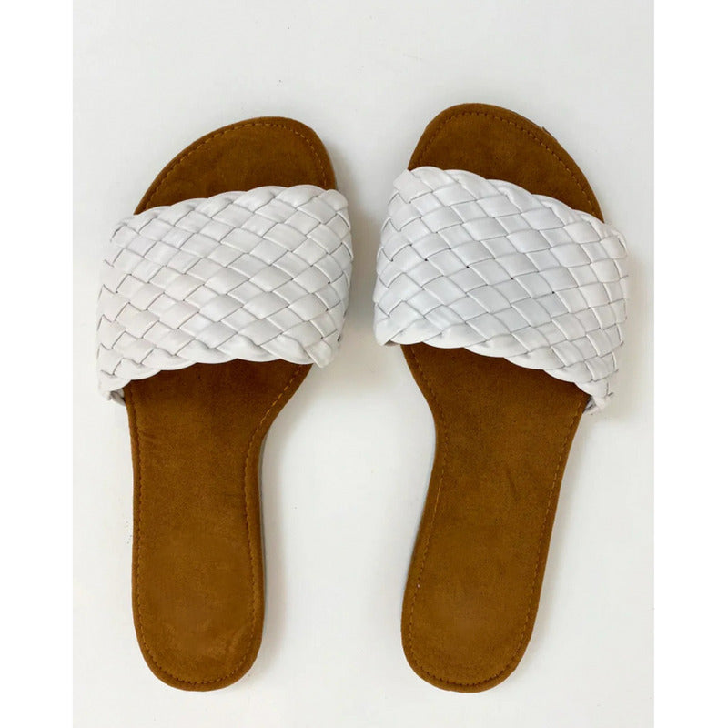 Modelo Maria Trenzado Blanco