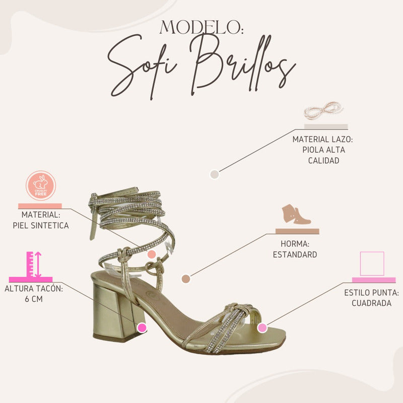 Modelo Sofia Brillos 6 cmx